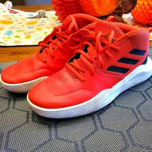 Big boys size 4 Adidas Athletic shoes